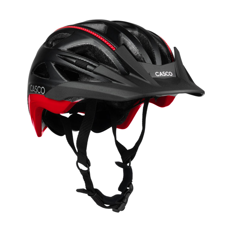 Casco Activ SL Black Structure Red