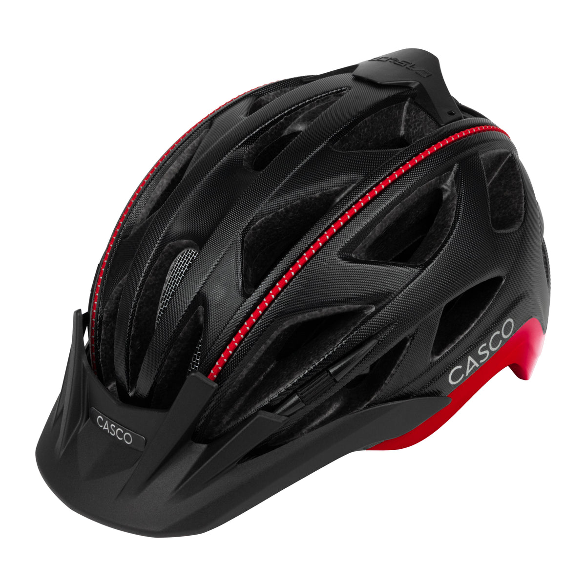 Casco Activ SL Black Structure Red