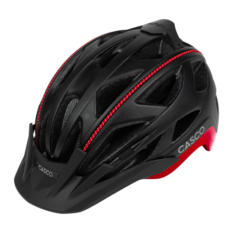 Casco Activ SL Black Structure Red