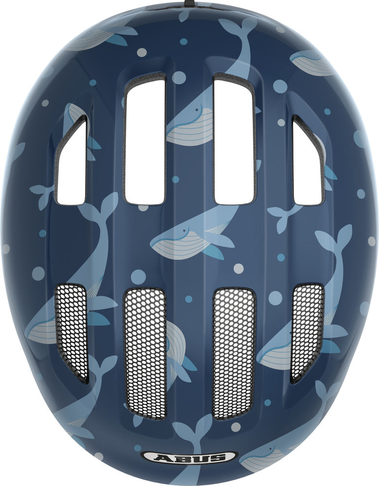 Abus Smiley 3.0 Blue Whale Green Buckle