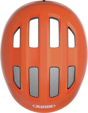 Abus Smiley 3.0 Shiny Orange. Orange cykelhjelm til barn og baby