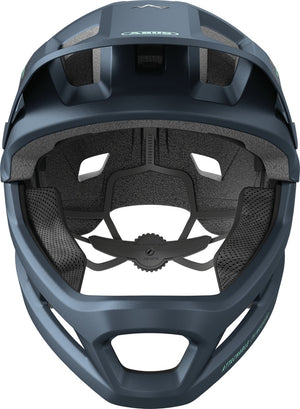 Abus Youdrop FF Midnight Blue 48-55 cm | blå fullface downhill og bmx hjelm til børn