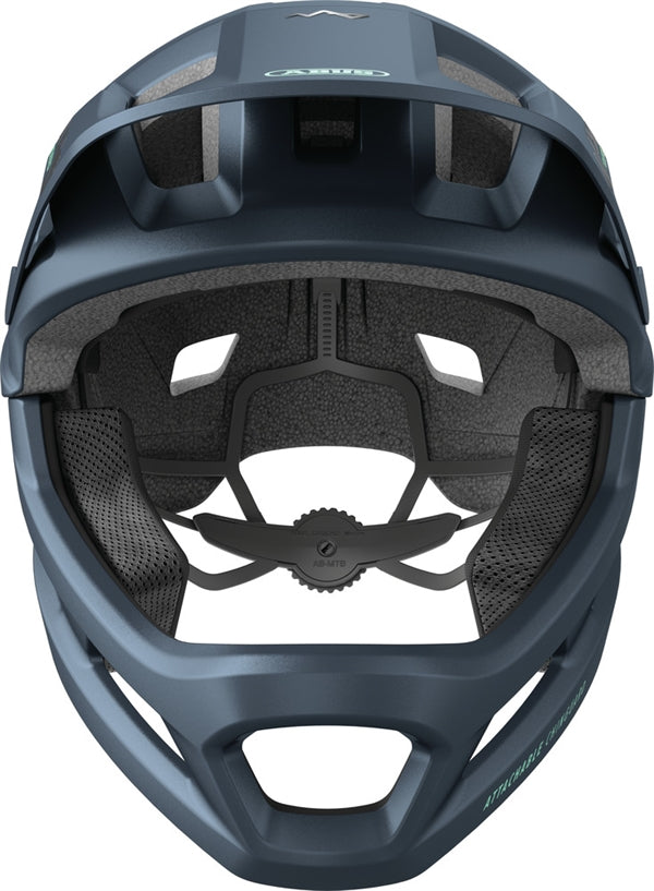 Abus Youdrop FF Midnight Blue 48-55 cm | blå fullface downhill og bmx hjelm til børn