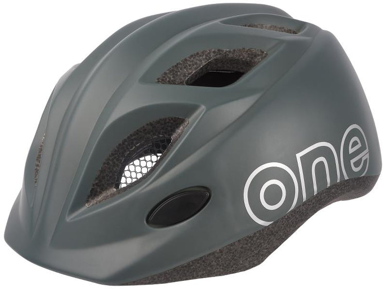 Bobike One Plus Urban Grey. Grå cykelhjelm til børn