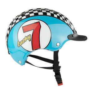 casco mini 2 lucky 7 blue