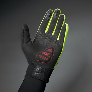 GripGrab Hurricane Hi-Vis Vindtæt Overgangshandske